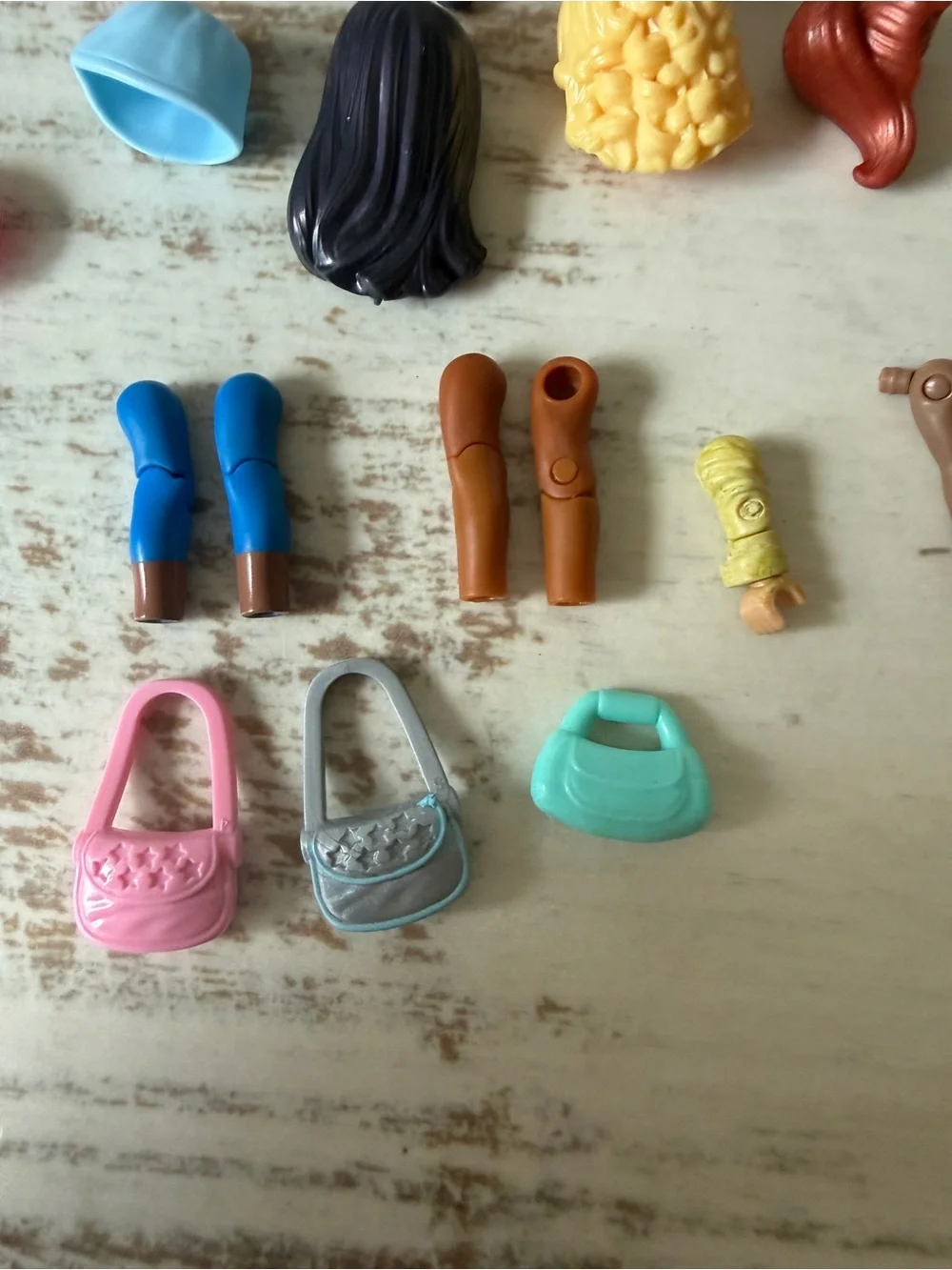 MegaBloks AMERICAN GIRL Doll Various FIGURES & Brick - PARTS Lot COMPLETERS Only